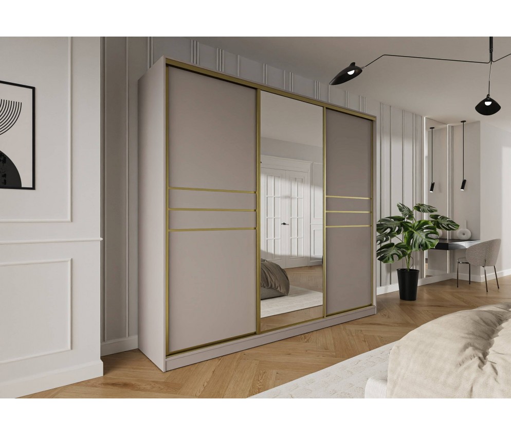 Szafa przesuwna Trend 9 275 Kaszmir