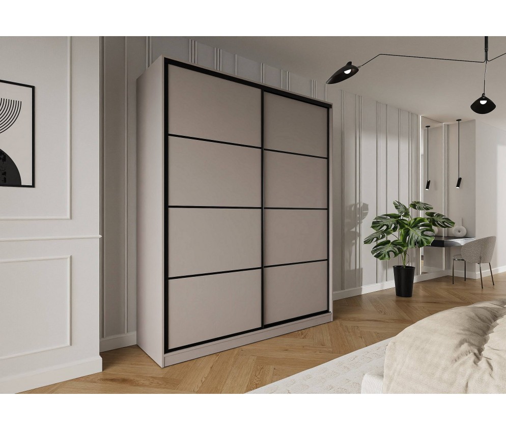 Szafa przesuwna Trend 3 180 Kaszmir