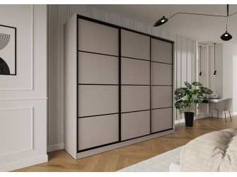 Szafa przesuwna Trend 3 250 Kaszmir