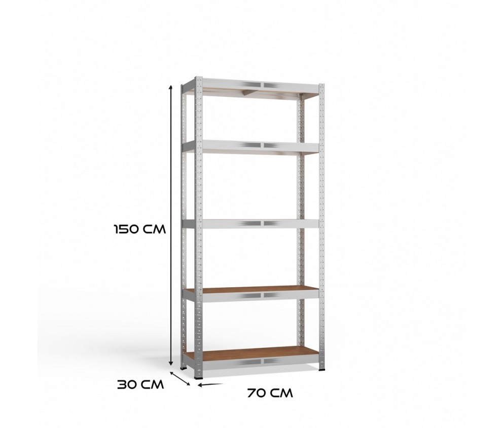Regał Magazynowy G7030 METALOWE