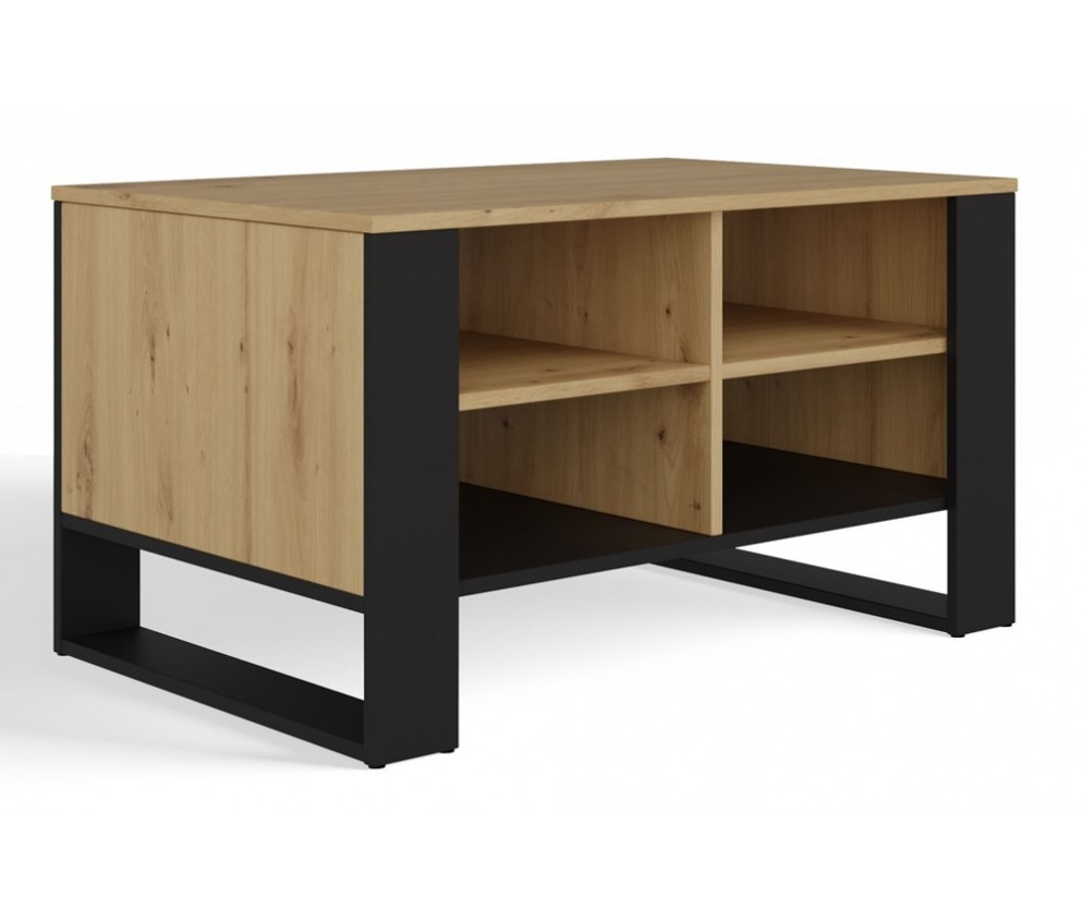 Stolik Modern 4P DĄB ARTISAN CZARNY