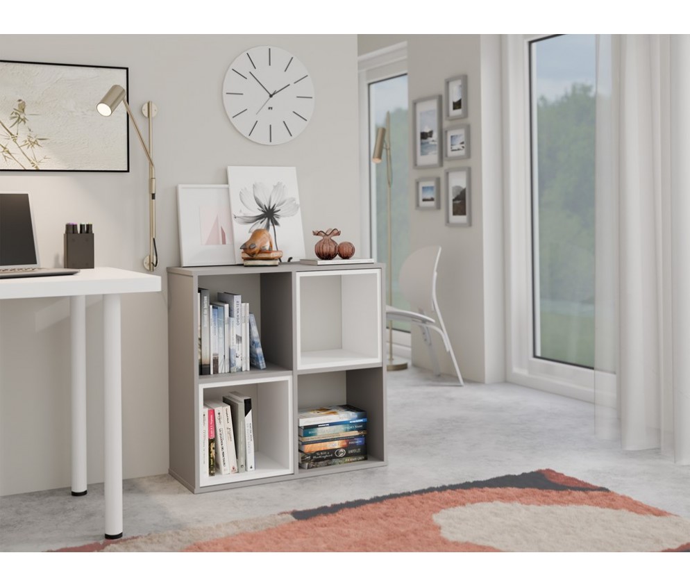 Regał Malax 2x2 GLINA