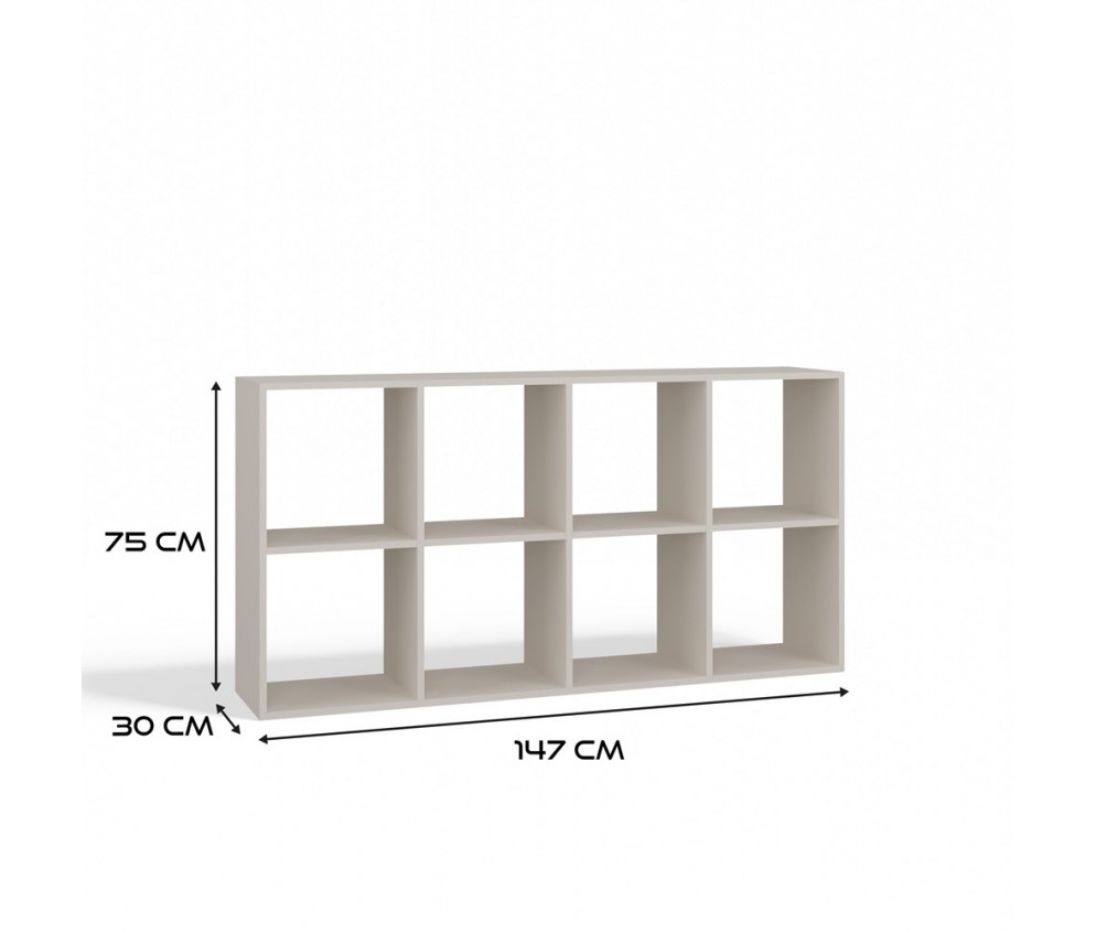 Regał Malax 2X4 KASZMIR