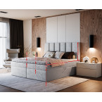 Łóżko kontynentalne Terra 1