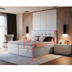 Łóżko kontynentalne Terra 8