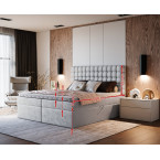 Łóżko kontynentalne Terra 10