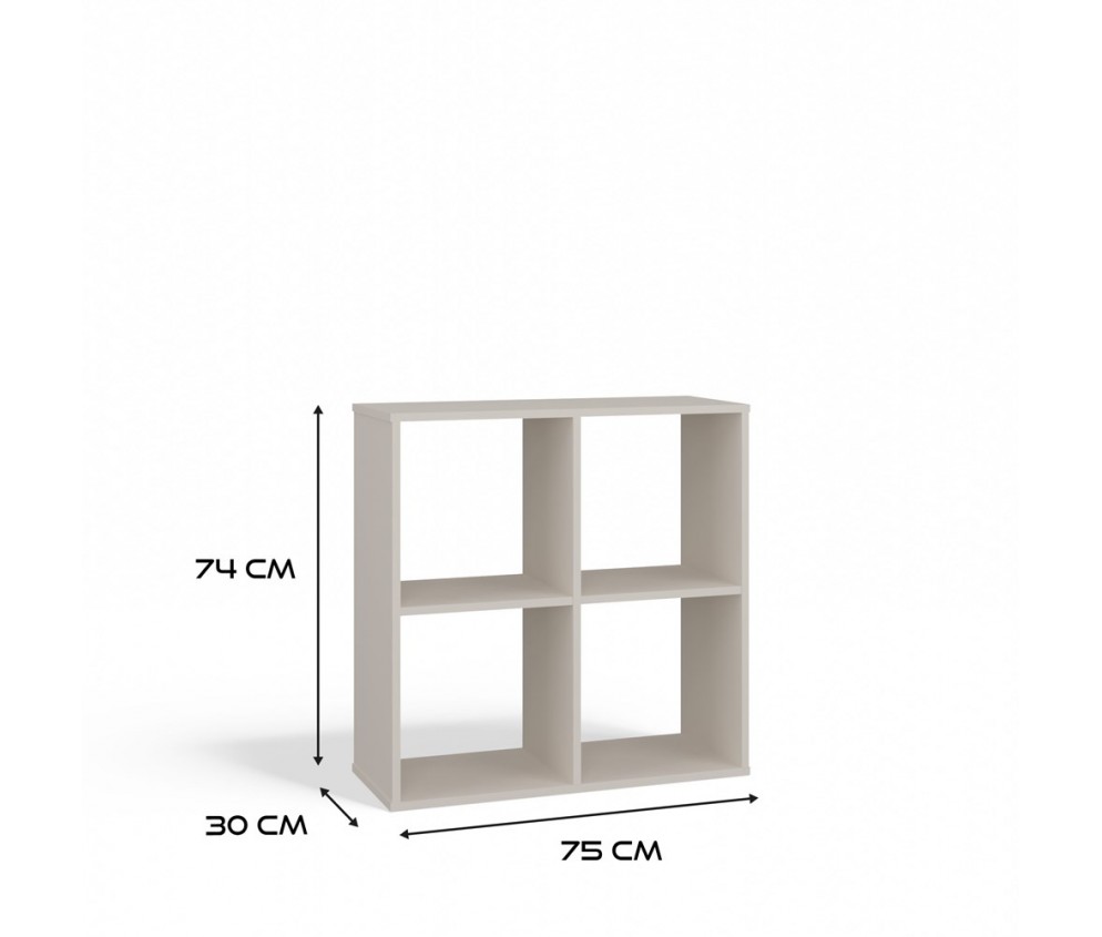 Regał Malax 2x2 KASZMIR