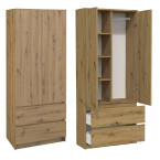 Szafa Malwa SS-90 DĄB ARTISAN