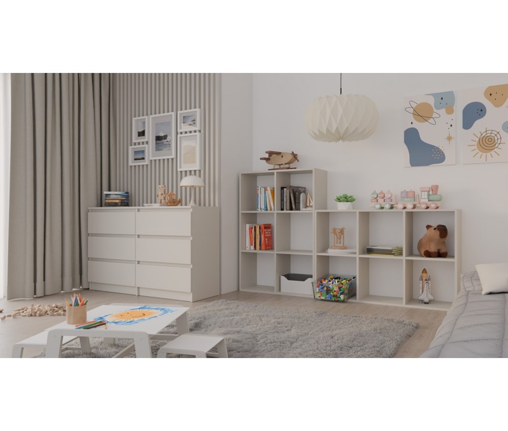 Regał Malax 2X3 KASZMIR