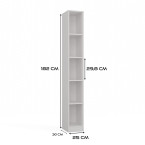 Regał Onyx R25 BIAŁY