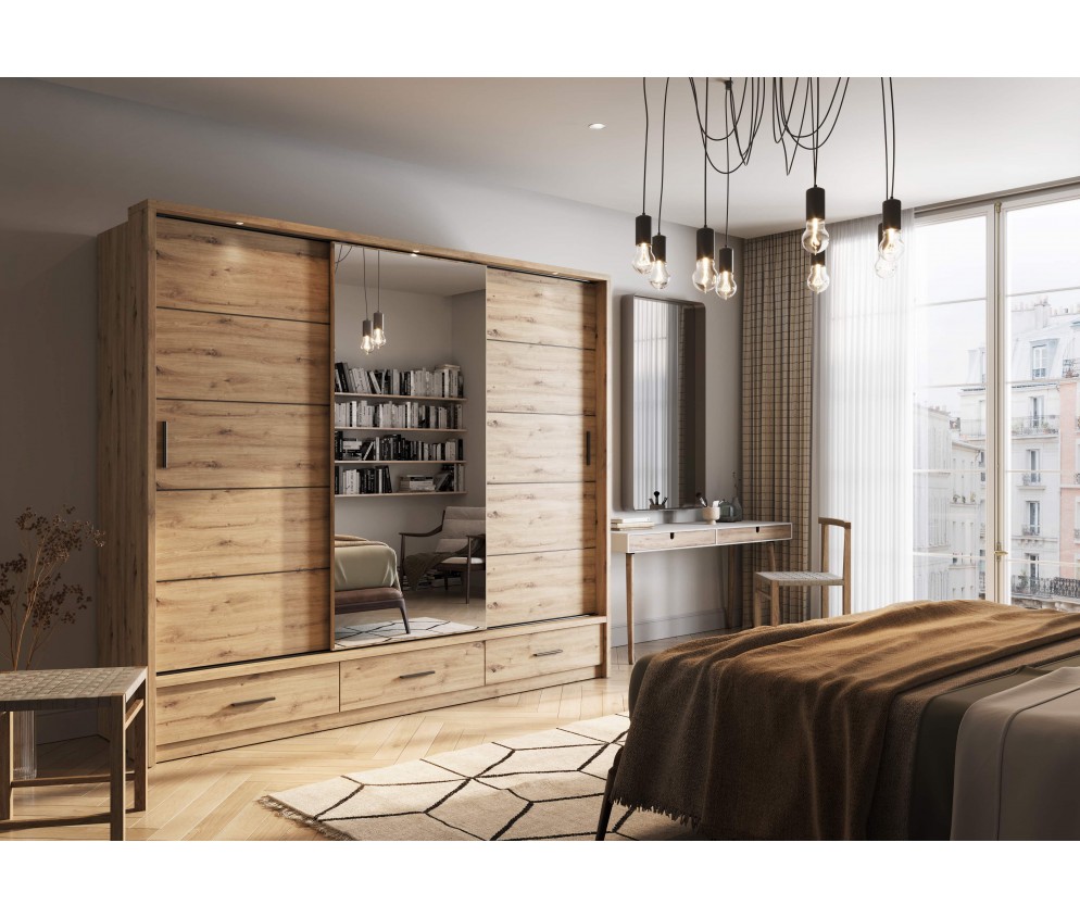 Szafa przesuwna z oświetleniem ARTI AR-01