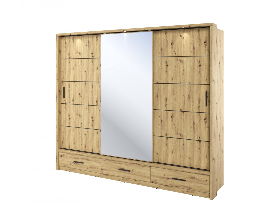 Szafa przesuwna z oświetleniem ARTI AR-01