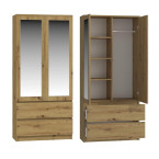 Szafa Malwa SS-90L DĄB ARTISAN