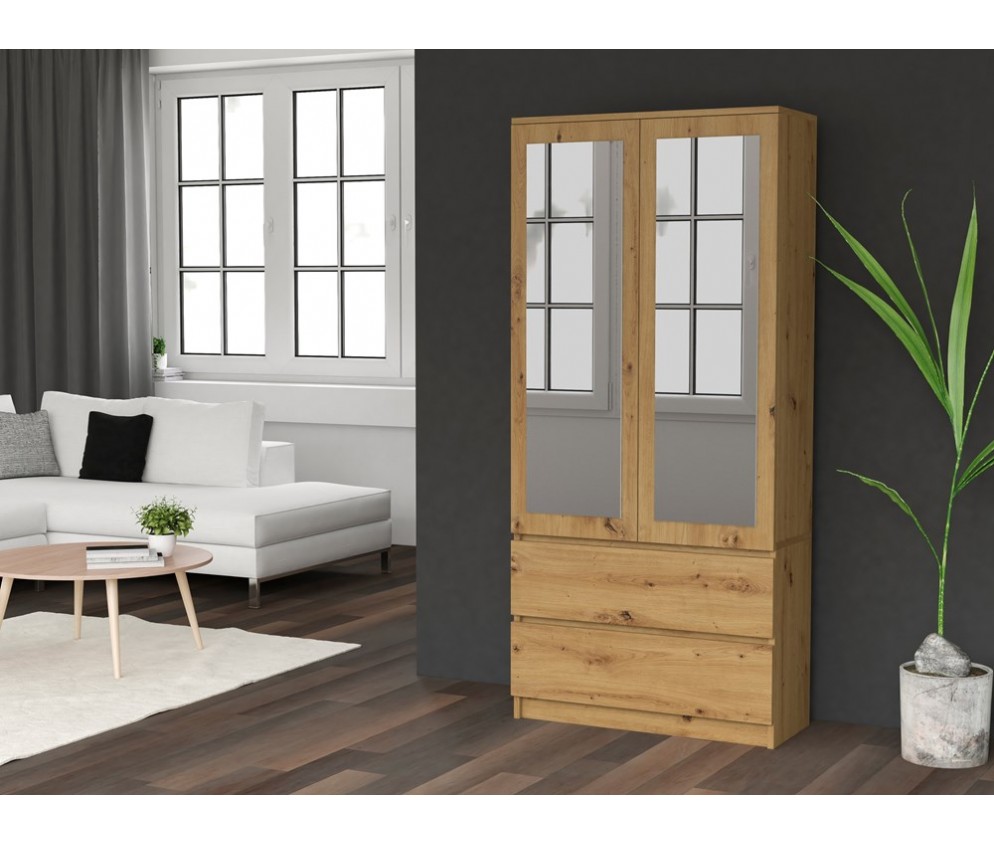 Szafa Malwa SS-90L DĄB ARTISAN