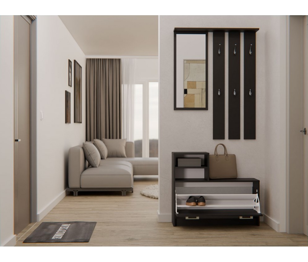 Garderoba Vera VERA CZARNY