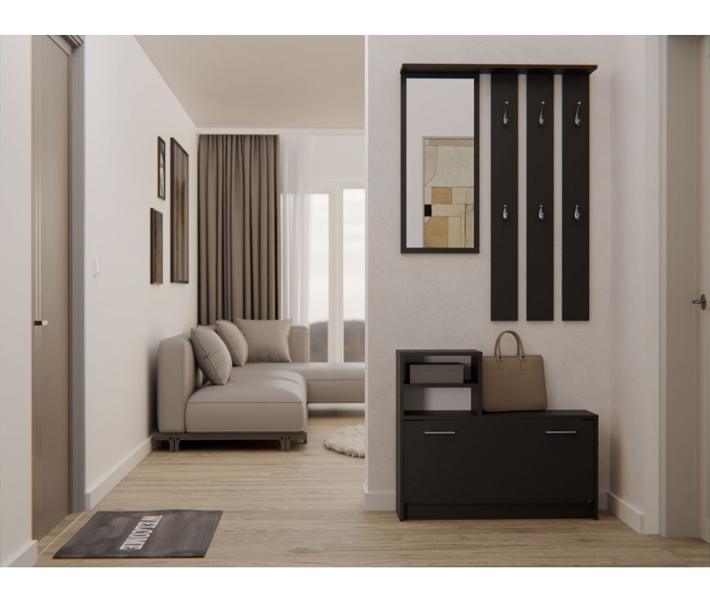 Garderoba Vera VERA CZARNY