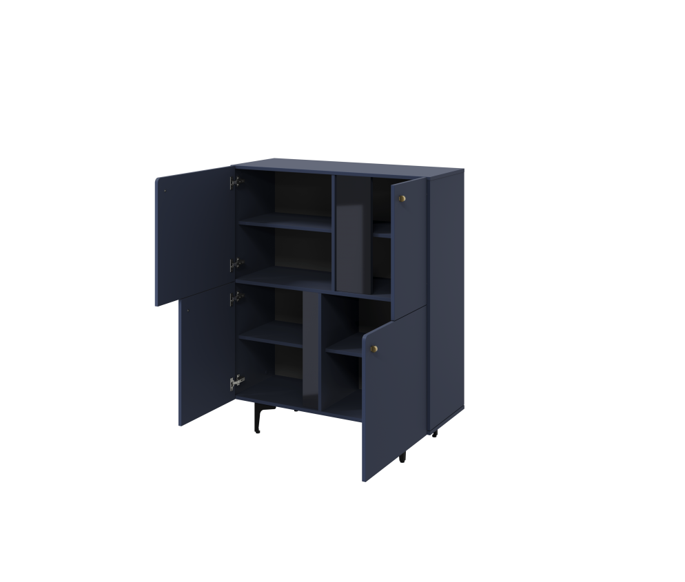 Komoda COLOURS CS-01 Granat