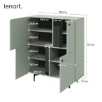 Komoda COLOURS CS-01 Szałwia
