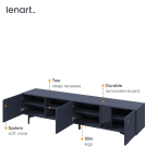 Szafka RTV COLOURS CS-05 Granat