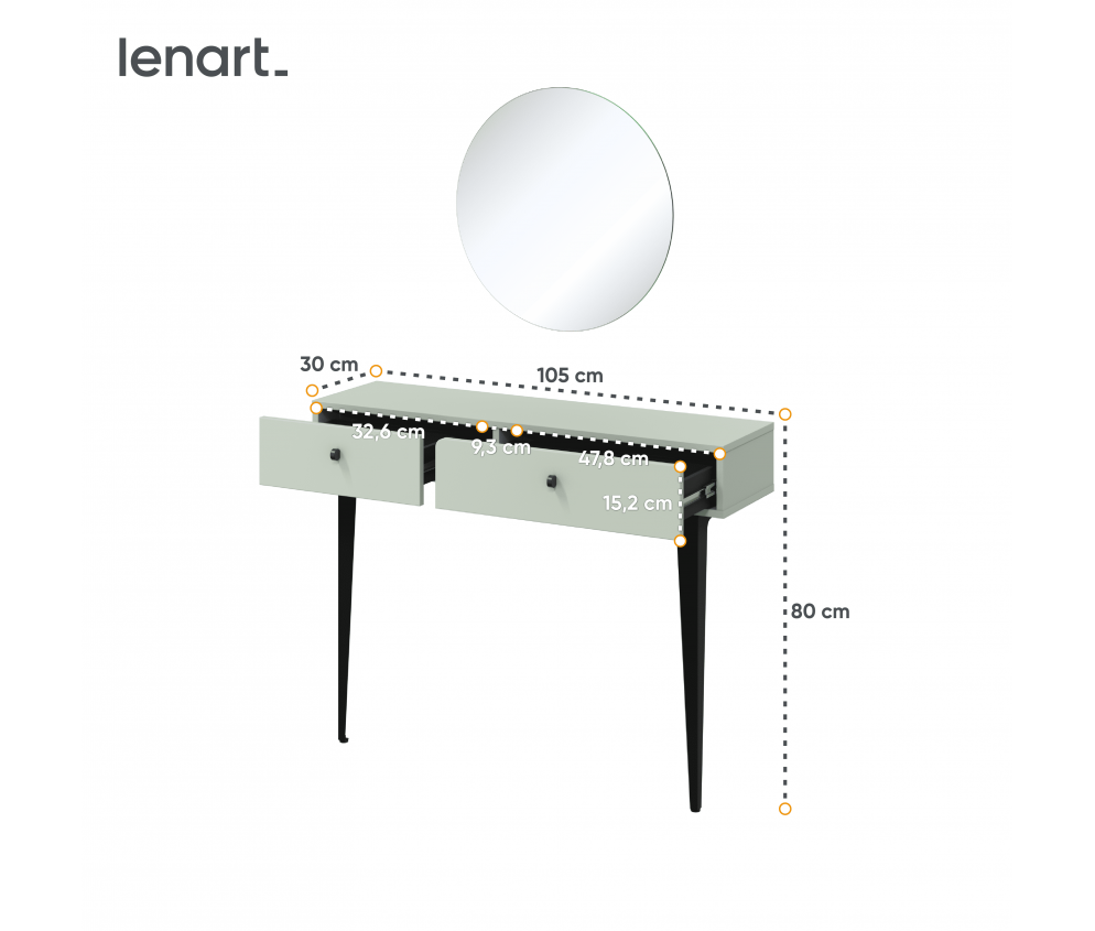 Konsola COLOURS CS-07 Szałwia