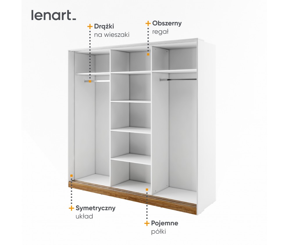 Szafa przesuwna DENTRO DT-01