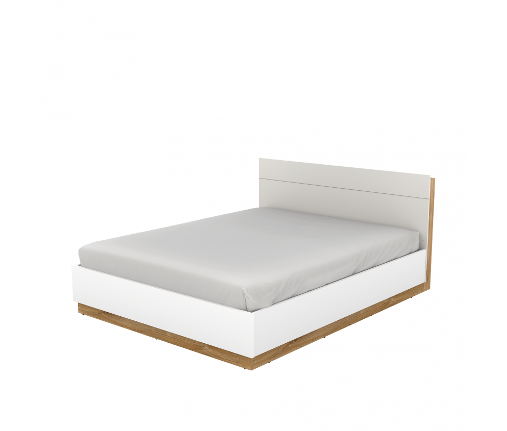 Łóżko z pojemnikiem i oświetleniem DENTRO DT-02 (140)