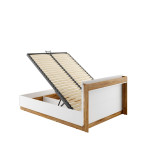 Łóżko z pojemnikiem i oświetleniem DENTRO DT-02 (160)