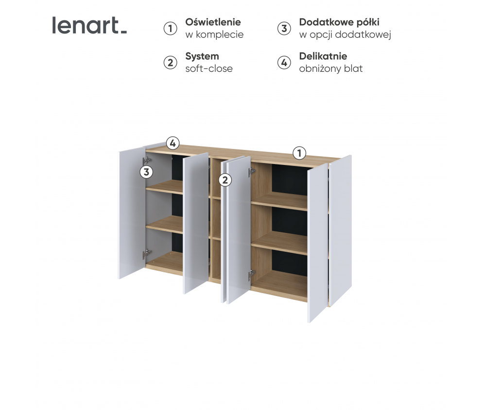 Komoda EASY EA-01 Biel