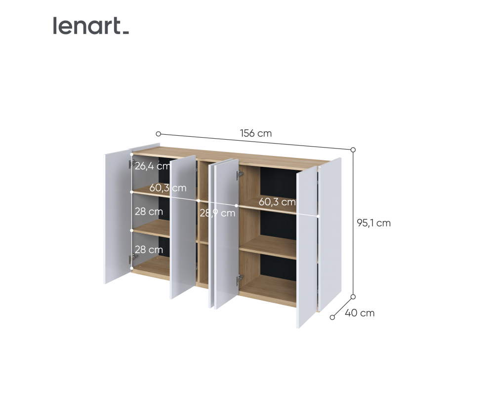 Komoda EASY EA-01 Biel