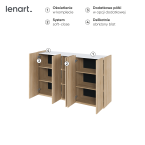 Komoda EASY EA-01 Dąb Scandi