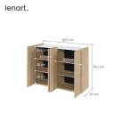 Komoda EASY EA-02 Dąb Scandi