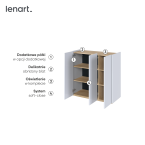 Komoda EASY EA-03 Biel