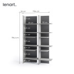 Regał lewy z oświetleniem FITT FL-01L