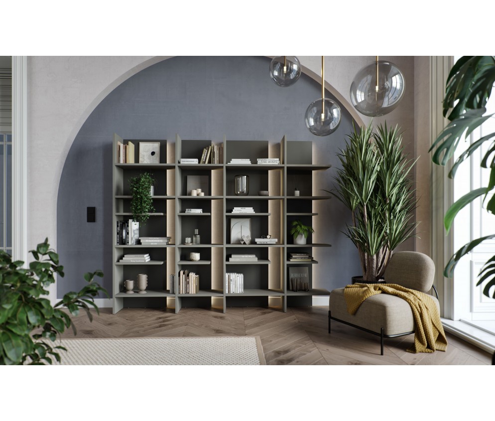 Regał prawy z oświetleniem FITT FL-01LP