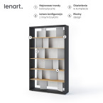 Regał z oświetleniem FITT FP-01 Szary