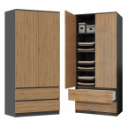 Szafa Malwa SS-90 ANTRACYT ARTISAN