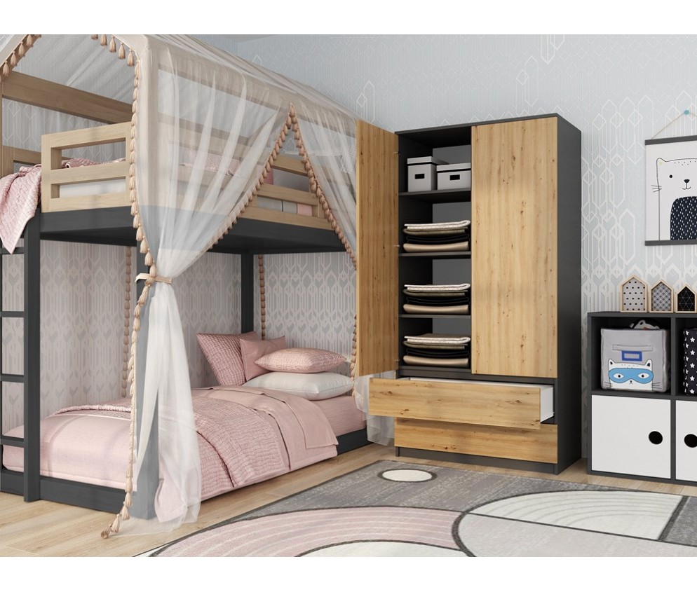 Szafa Malwa SS-90 ANTRACYT ARTISAN