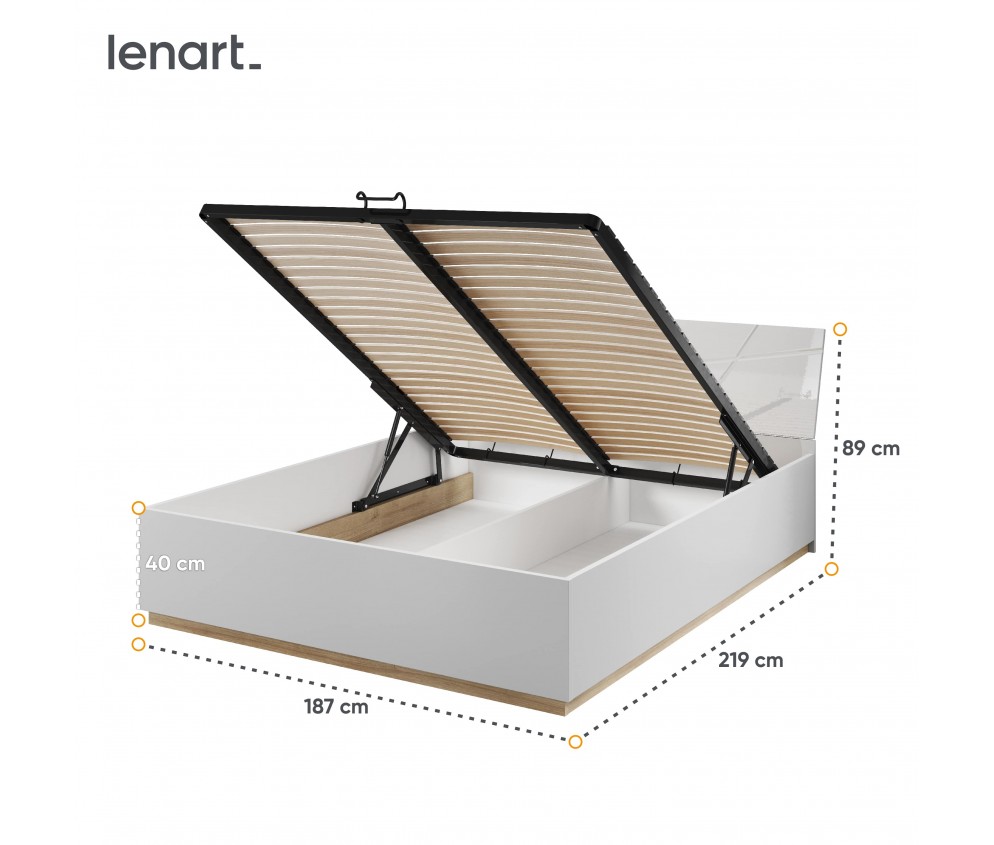 Łóżko FUTURA FU-13 180
