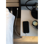 Łóżko z pojemnikiem z oświetleniem GRIS GS-02 180