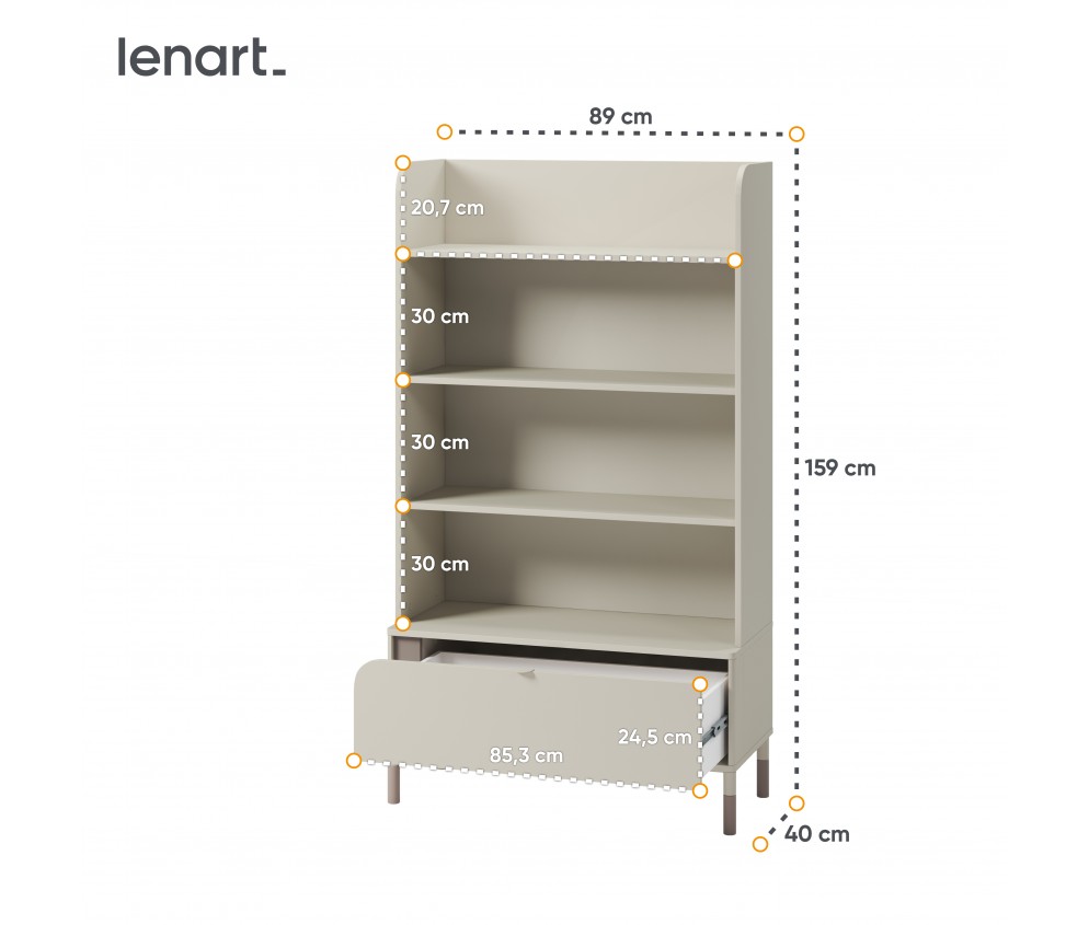 Regał HARMONY HR-02