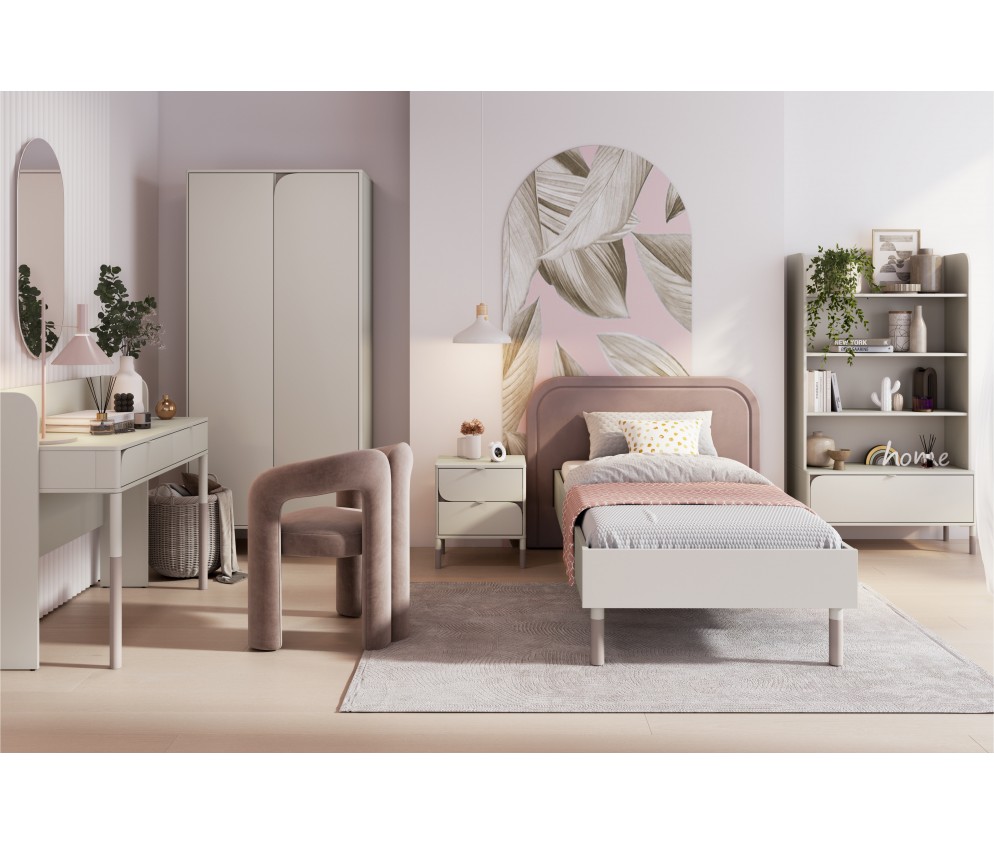 Łóżko ze stelażem HARMONY HR-08 90