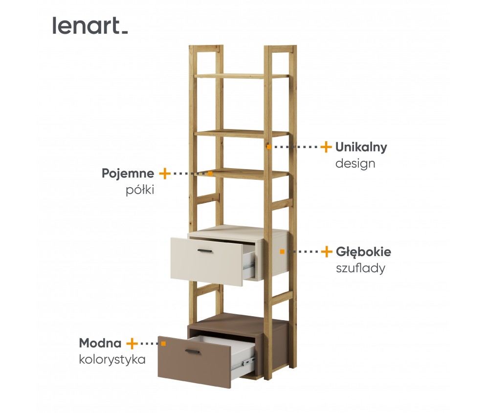 Regał 51 LENNY LY-03