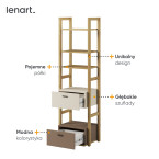 Regał 51 LENNY LY-03