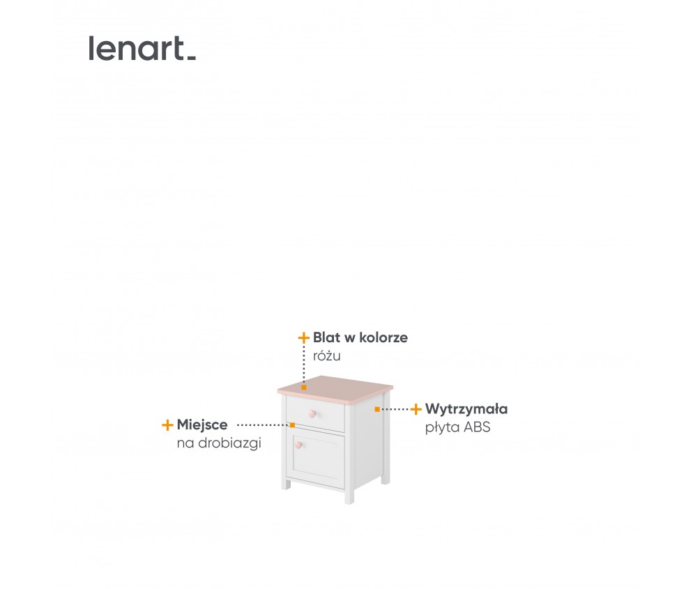 Stolik nocny LUNA LN-07