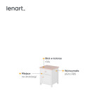 Stolik nocny LUNA LN-07