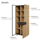 Witryna z oświetleniem MARMO MR-02