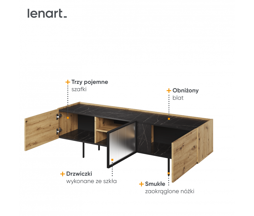 Szafka RTV MARMO MR-03