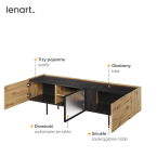 Szafka RTV MARMO MR-03