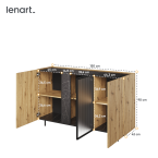 Komoda z oświetleniem MARMO MR-06