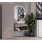 Słupek łazienkowy Nel 1K/DD GLINA